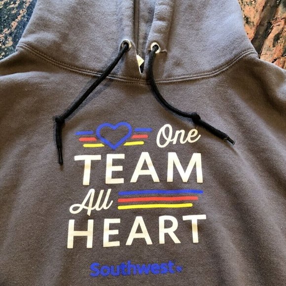 SWA HOODIE Employee Staff Uniform Sweatshirt Southwest Airlines Men’s Size 2XL - Picture 1 of 13